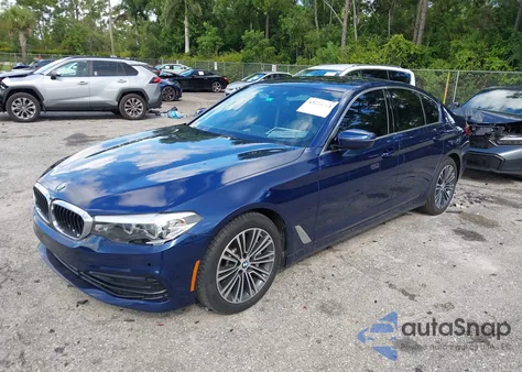 2019 BMW 530I из США, поврежденный, VIN WBAJA5C57KWW14773